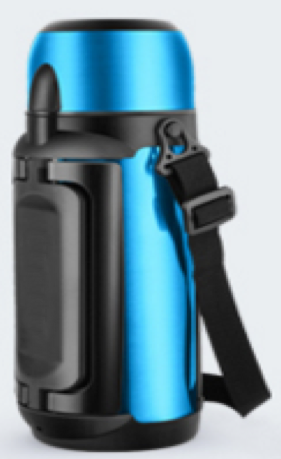 1500ml Large Double Wall Stainless Steel Sports Thermos with Cup