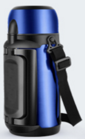 1500ml Large Double Wall Stainless Steel Sports Thermos with Cup