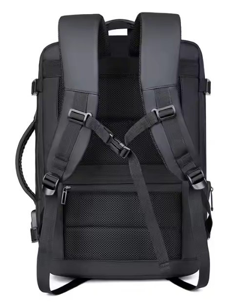 Pavlo Large Black Backpack