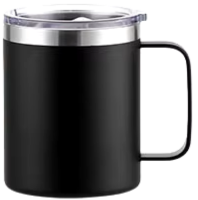 Stainless Steel Mug with Handle