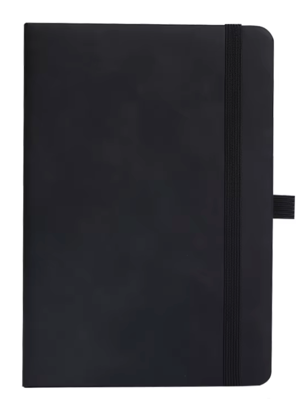 Hard PU Leather Cover Notebook