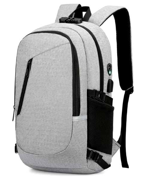 Classic Oxford USB Backpack