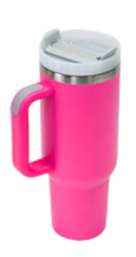 40oz Stainless Steel With Handle