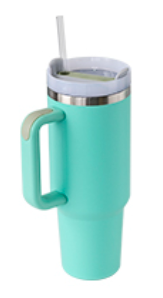 40oz Stainless Steel With Handle