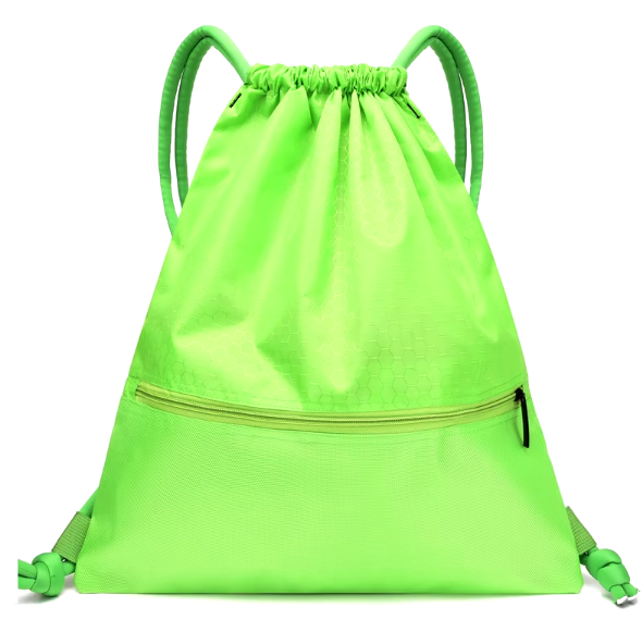 Drawstring Zipper Bag