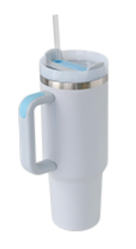 40oz Stainless Steel With Handle