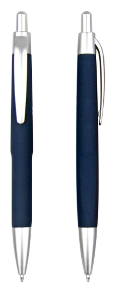Javelin Shape Plastic Ballpoint Pens with Stylus Tip