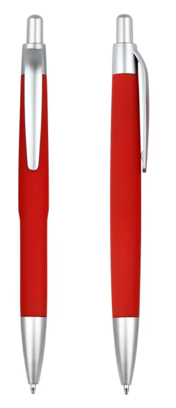Javelin Shape Plastic Ballpoint Pens with Stylus Tip