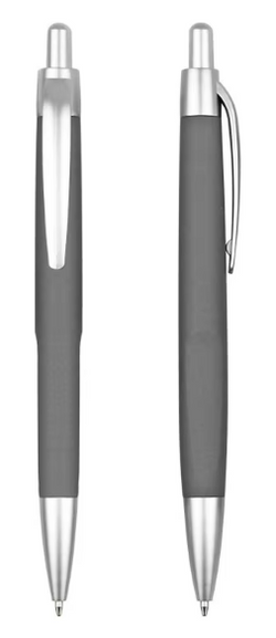 Javelin Shape Plastic Ballpoint Pens with Stylus Tip