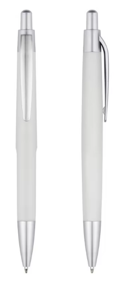 Javelin Shape Plastic Ballpoint Pens with Stylus Tip