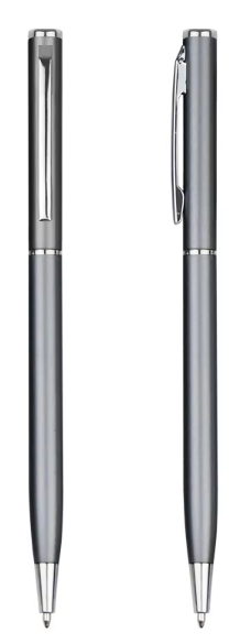 Sleek Slim Metal Ballpoint Pen