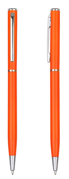 Sleek Slim Metal Ballpoint Pen