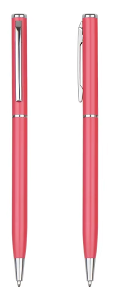 Sleek Slim Metal Ballpoint Pen