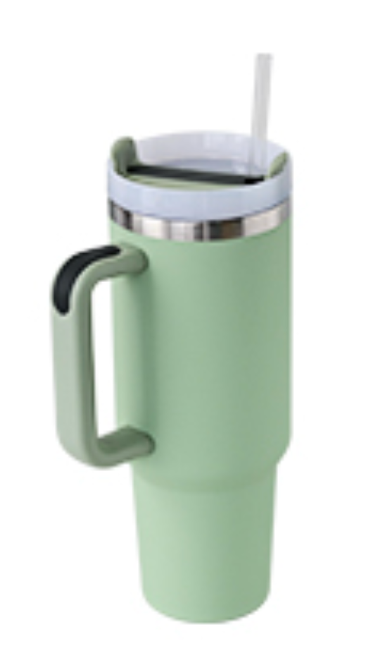 40oz Stainless Steel With Handle
