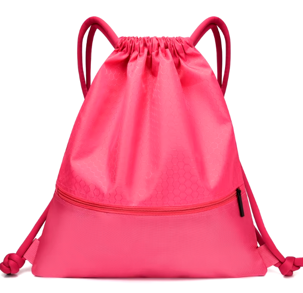 Drawstring Zipper Bag