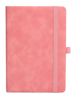 Hard PU Leather Cover Notebook