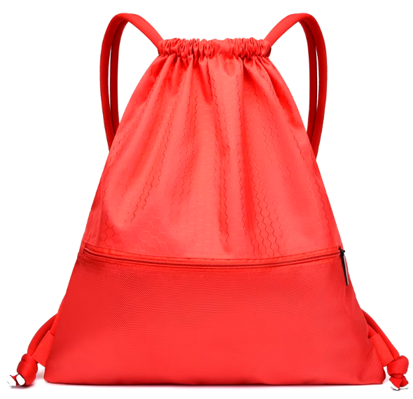 Drawstring Zipper Bag