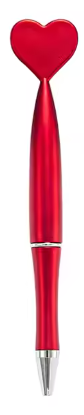 Heart-Topped Twist Pen