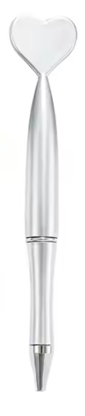 Heart-Topped Twist Pen