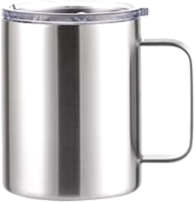 Stainless Steel Mug with Handle