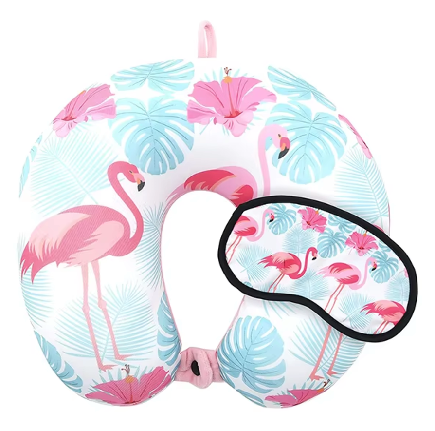 Memory Foam Travel Neck Pillow V5