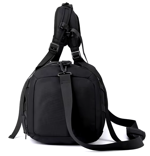 All-Purpose Black Duffel Bag