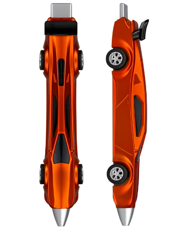 Supercar-Shaped Plastic Ballpoint Pen
