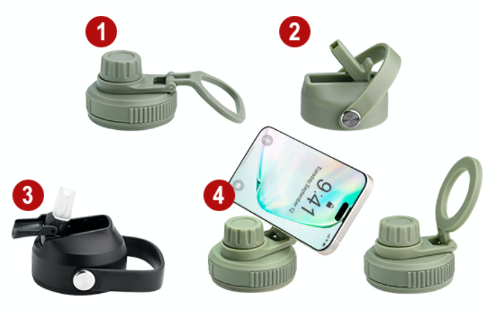 18oz/32oz Double Wall Vacuum Insulated Water Bottles