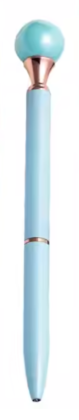 Pearl Bling Metal Ballpoint Pen