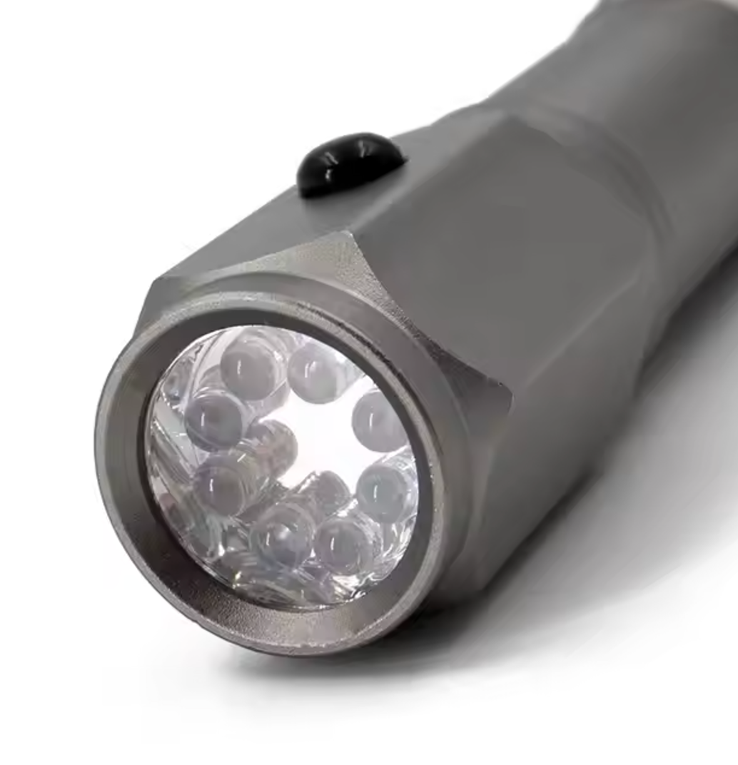 3-in-1 LED Flashlight with Window Breaker and Seat Belt Cutter