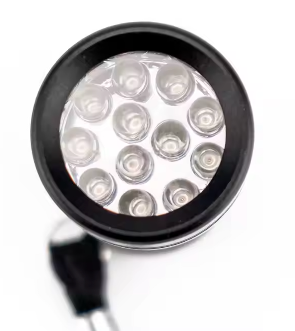 LED Keychain Flashlight with Red Light