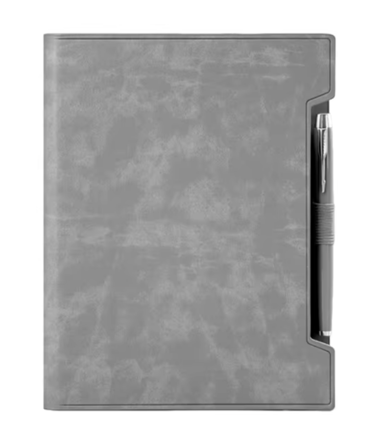 PU Leather With Pen Holder Notebook