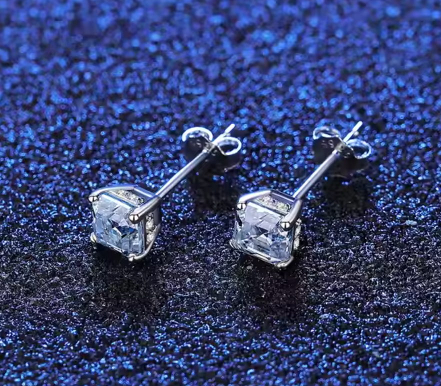 Moissanite Earrings V12