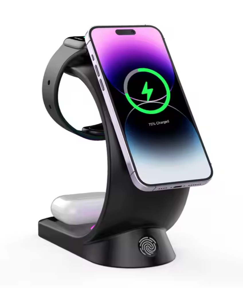 3-in-1 Magnetic Wireless Charging