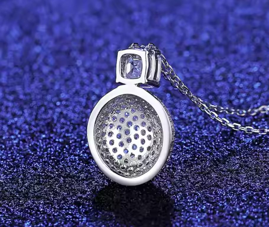 Moissanite Necklace V15