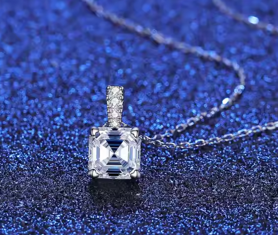 Moissanite Necklace V20