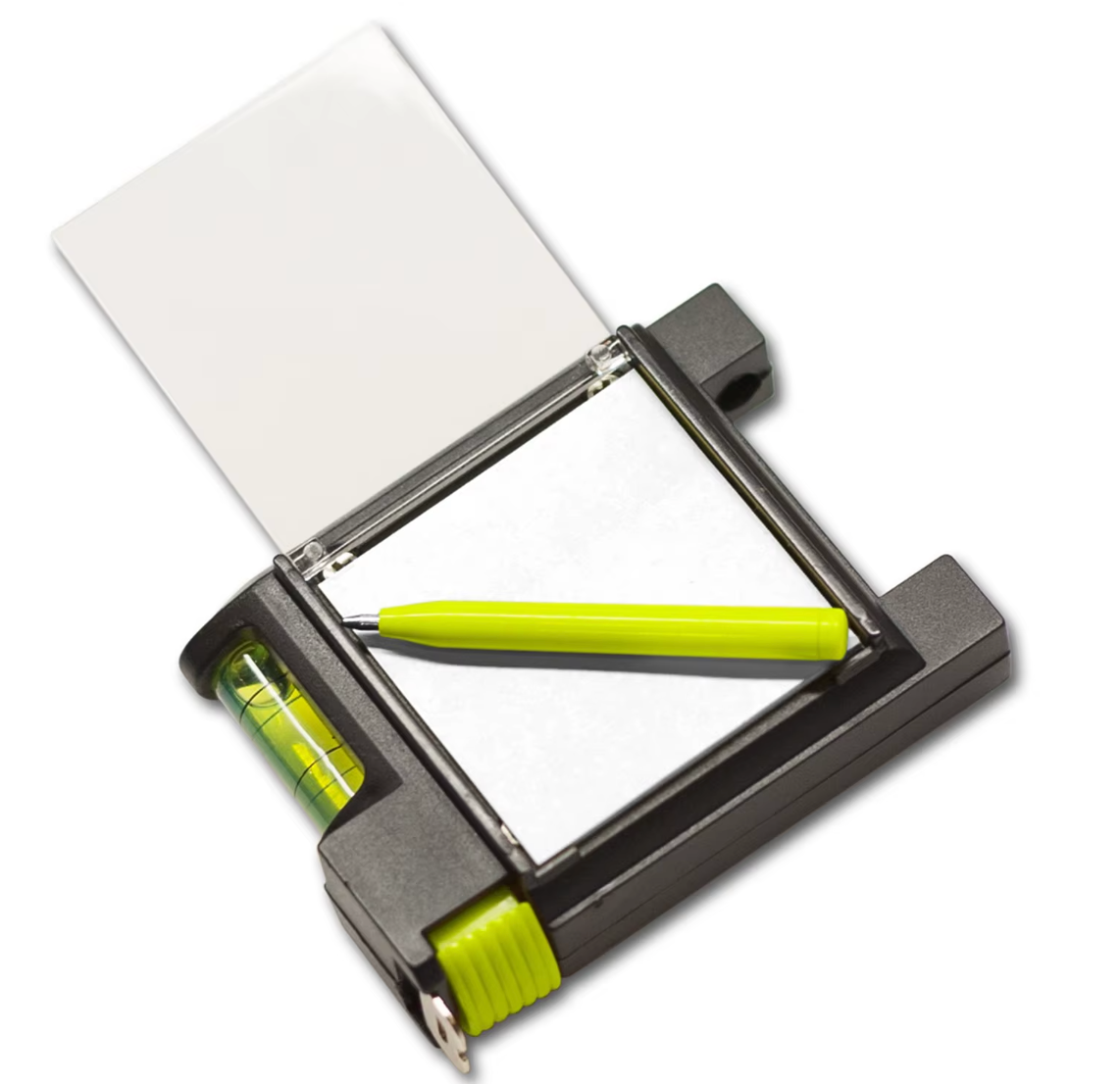 4-in-1 Measuring Tape With Level, Paper & Pen