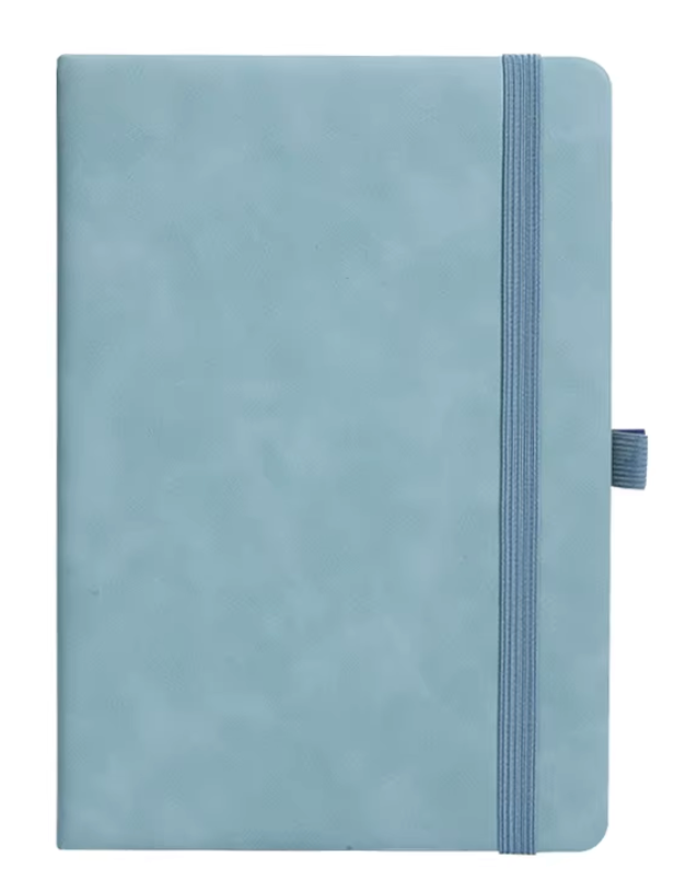 Hard PU Leather Cover Notebook