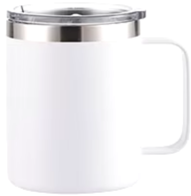 Stainless Steel Mug with Handle